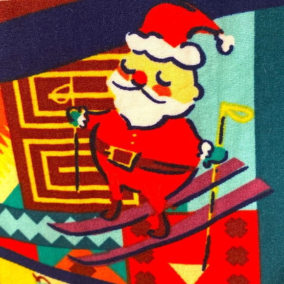 Plus Size Soft Multi color Women’s Lularoe Leggings Skiing Santa Graphic sz TC2 - Picture 1 of 6